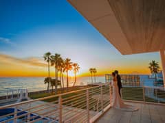 夕陽の絶景サンセット婚【26年9～11月】マリブ宿泊＆コース料理特典付