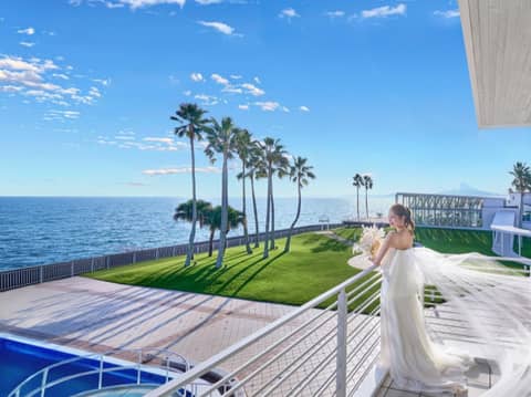 【1組限定*平日挙式プラン】海×ガーデンで叶える*ステイウェディング