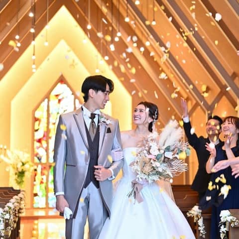 50名152万2千円【挙式＋披露宴】＼50名以上も可能！／