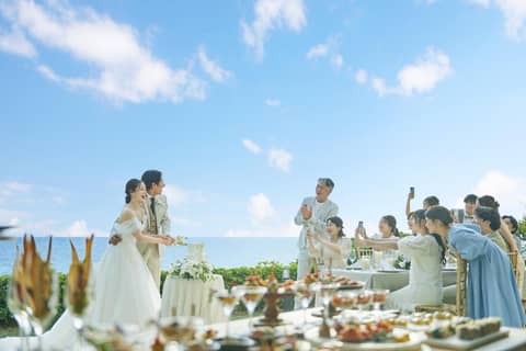 【20名55万～】リゾ婚がお得*うちな～プラン ※沖縄在住者限定