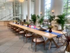 大聖堂のような歴史的建物でセレモニー&ウエディングパーティ