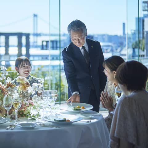 【ウェディング公式】T'SUKI sur la mer（ツキ シュール ラ メール）｜東京・竹芝