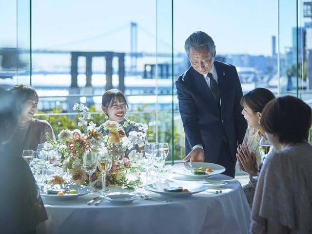 【ウェディング公式】T'SUKI sur la mer(ツキ シュール ラ メール)|東京・竹芝