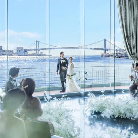 【ウェディング公式】T'SUKI sur la mer（ツキ シュール ラ メール）｜東京・竹芝