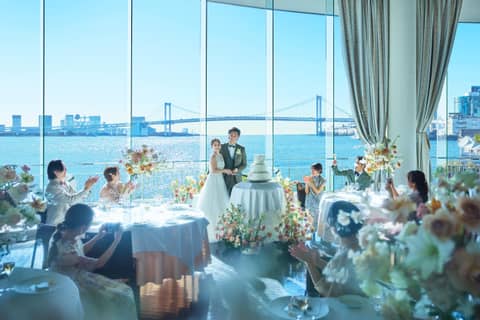 【ウェディング公式】T'SUKI sur la mer（ツキ シュール ラ メール）｜東京・竹芝