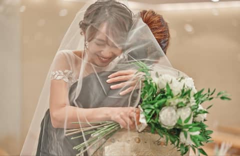 【二部制プラン150万円～】家族婚10名＆友人パーティー20名