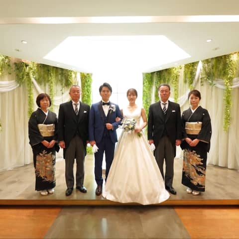 【フォトウェディング＆両家食事会プラン】6名184,800円